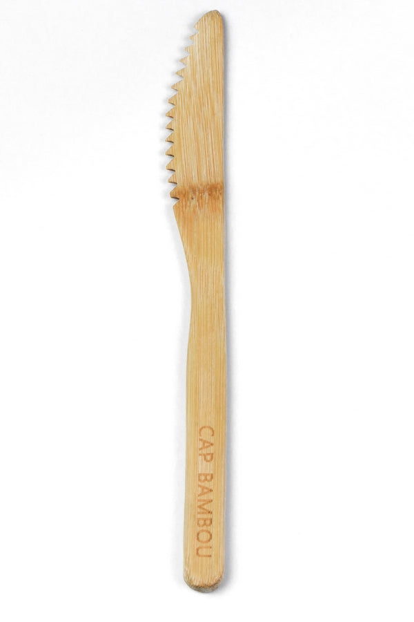 Cap Bambou -- EOL Couteau en bambou Vrac x 10