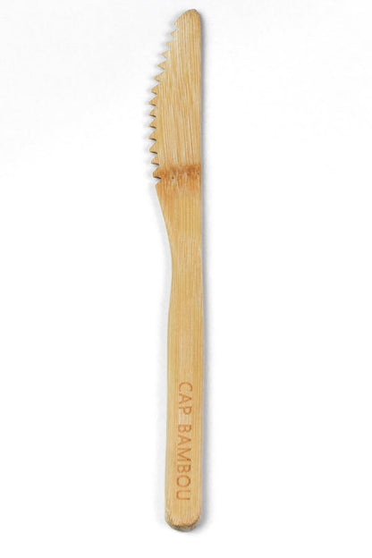 Cap Bambou -- EOL Couteau en bambou Vrac  x 10